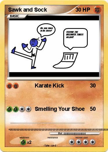 Pokemon Sawk and Sock
