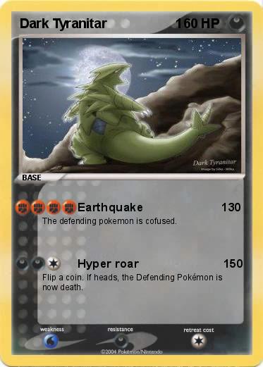 Pokemon Dark Tyranitar                   1