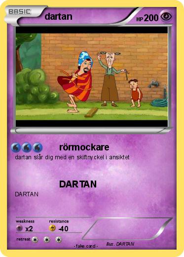 Pokemon dartan