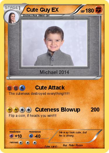 Pokemon Cute Guy EX