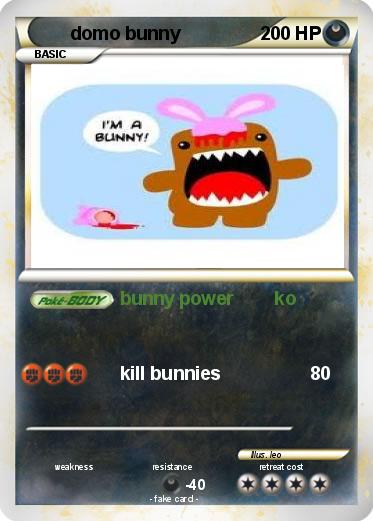 Pokemon domo bunny