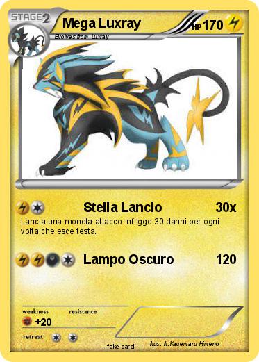 Pokemon Mega Luxray