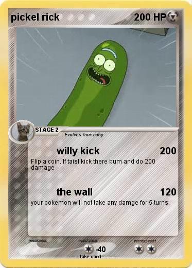 Pokemon pickel rick