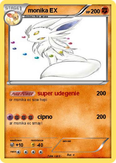 Pokemon monika EX