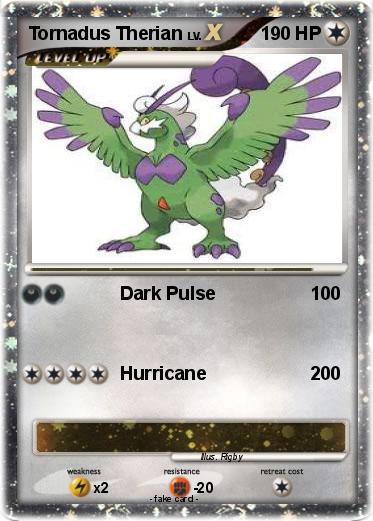 Pokemon Tornadus Therian
