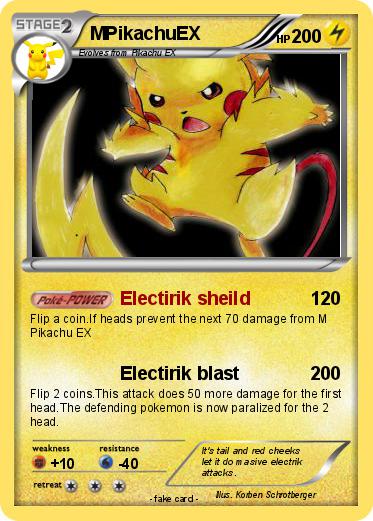 Pokemon MPikachuEX