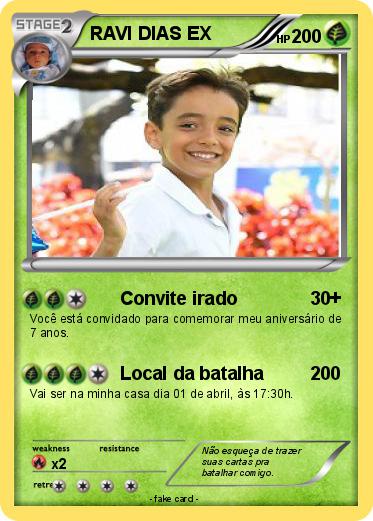 Pokemon RAVI DIAS EX