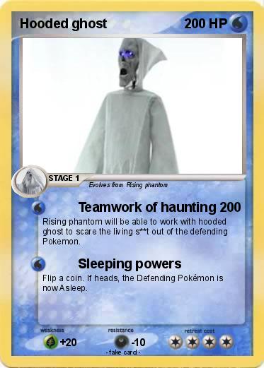 Pokemon Hooded ghost