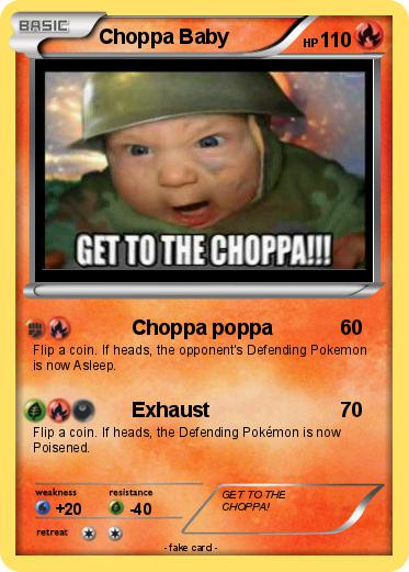 Pokemon Choppa Baby