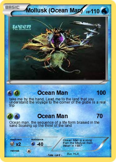 Pokemon Mollusk (Ocean Man)