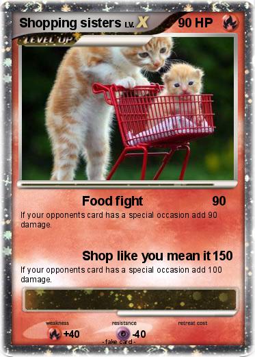 Pokemon Shopping sisters