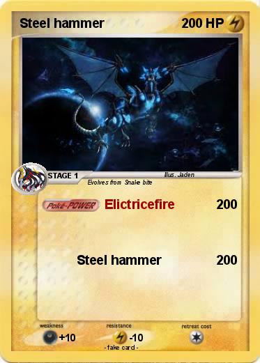 Pokemon Steel hammer