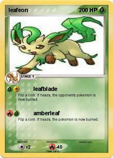 Pokemon leafeon