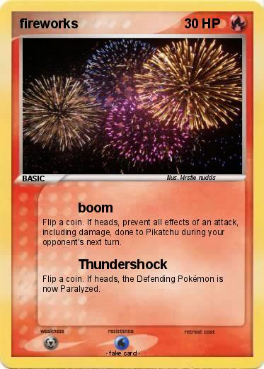 Pokemon fireworks