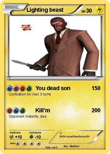 Pokemon Lighting beast