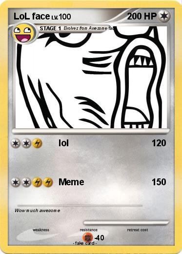 Pokemon LoL face