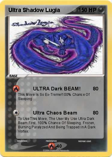 Pokemon Ultra Shadow Lugia