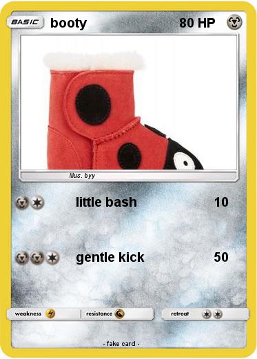 Pokemon booty