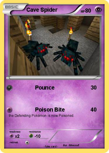 Pokemon Cave Spider