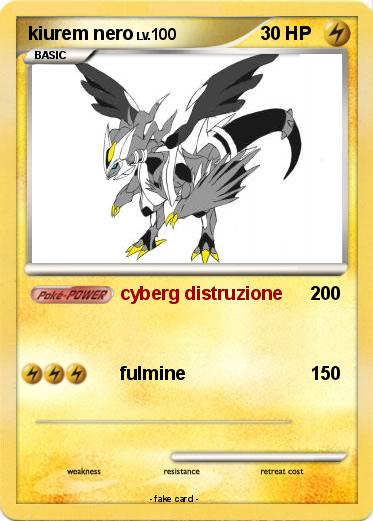 Pokemon kiurem nero