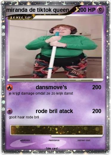 Pokemon miranda de tiktok queen