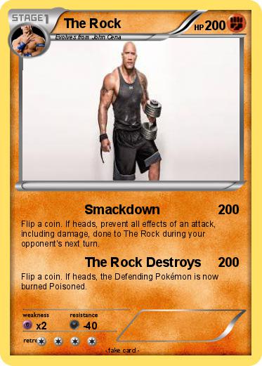 Pokemon The Rock