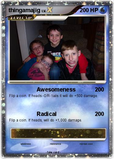 Pokemon thingamajig