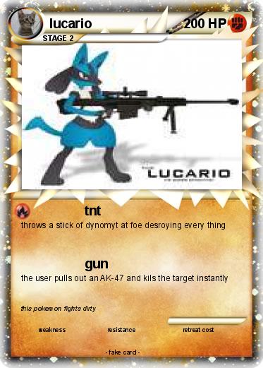 Pokemon lucario