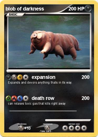 Pokemon blob of darkness