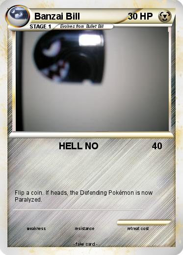 Pokemon Banzai Bill