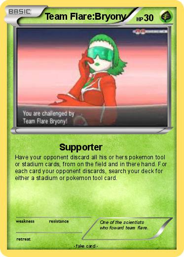 Pokemon Team Flare:Bryony