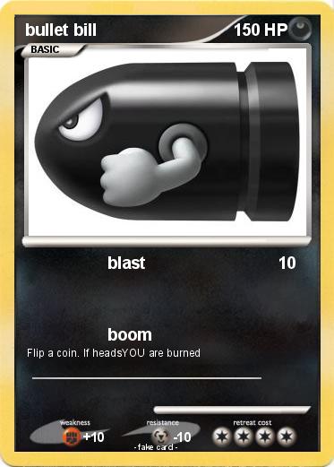 Pokemon bullet bill