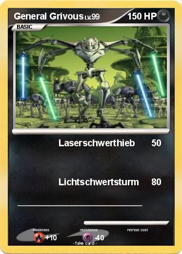 Pokemon General Grivous