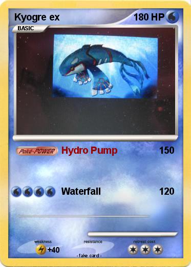 Pokemon Kyogre ex