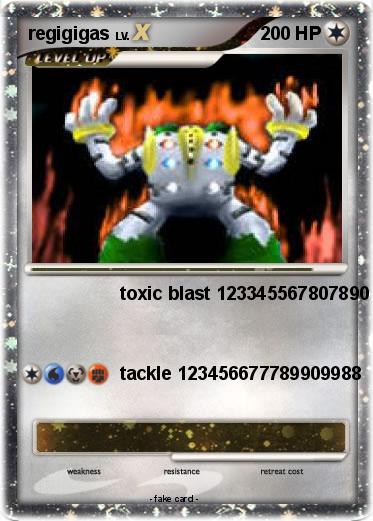 Pokemon regigigas