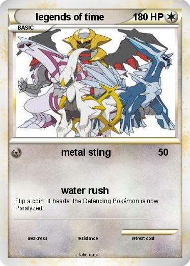 Pokemon legends of time