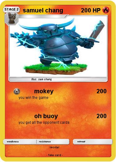 Pokemon samuel chang