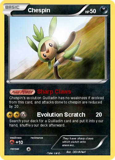 Pokemon Chespin