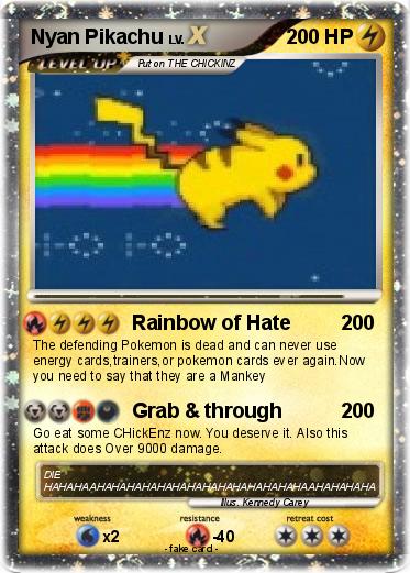Pokemon Nyan Pikachu