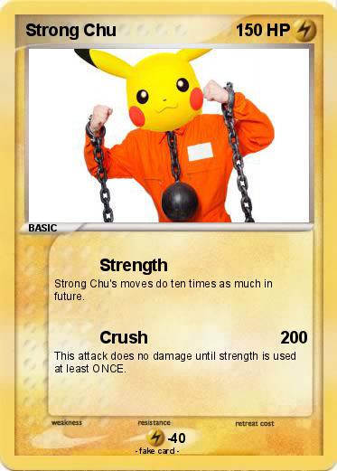 Pokemon Strong Chu
