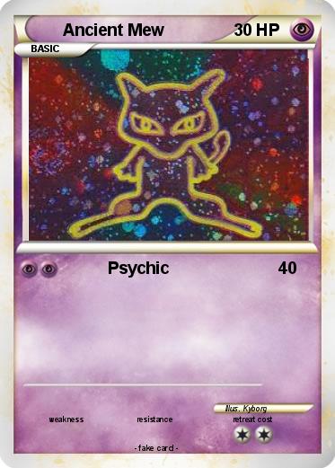 Pokemon Ancient Mew