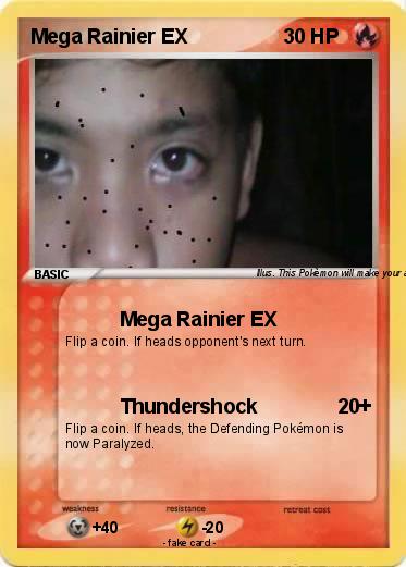 Pokemon Mega Rainier EX