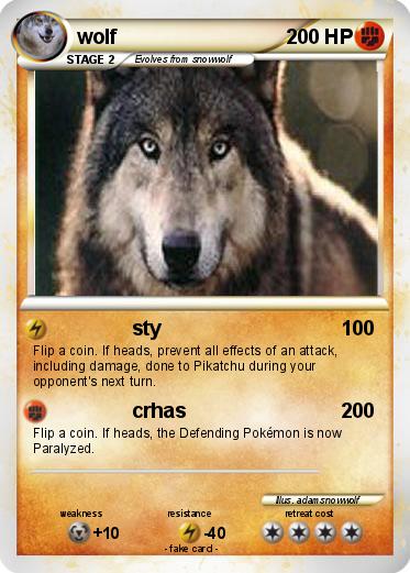 Pokemon wolf