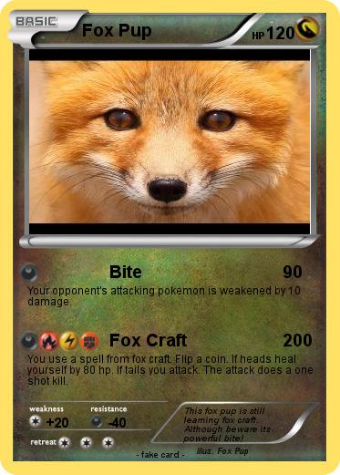 Pokemon Fox Pup