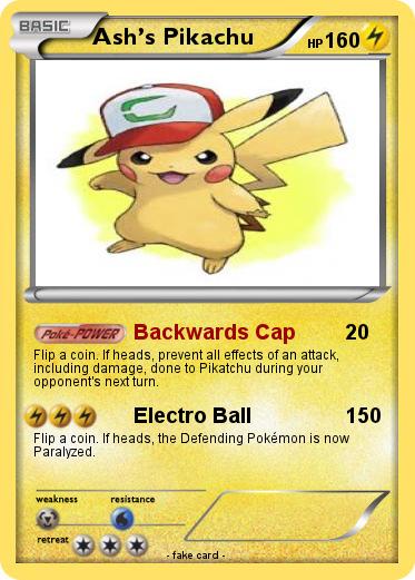 Pokemon Ash’s Pikachu