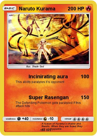 Pokemon Naruto Kurama