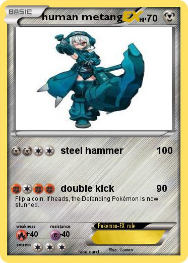 Pokemon human metang