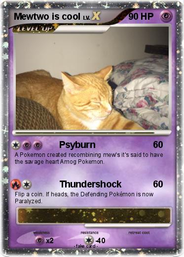 Pokemon Mewtwo is cool