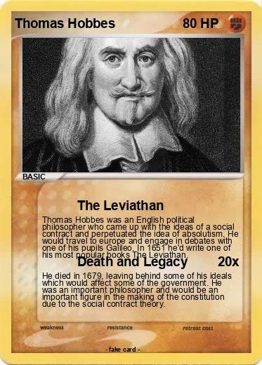 Pokemon Thomas Hobbes