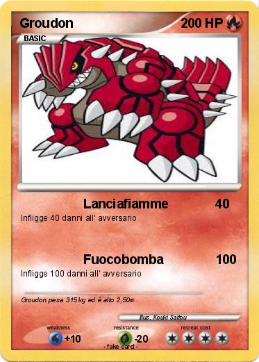Pokemon Groudon